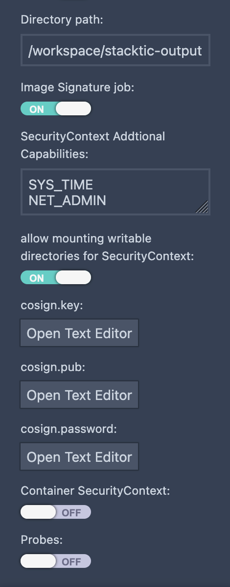 Security Level Tuning